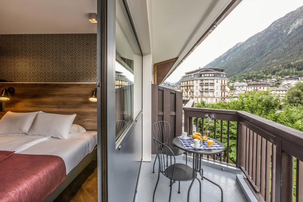 Habitación con balcón y vistas a la montaña - 1 o 2 camas