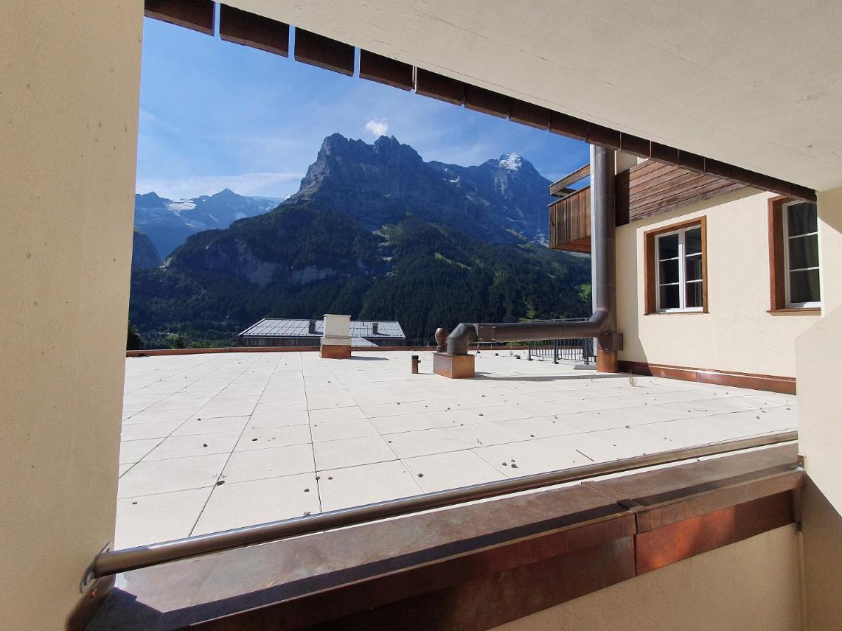Doppelzimmer mit eingeschränktem Eigerblick
