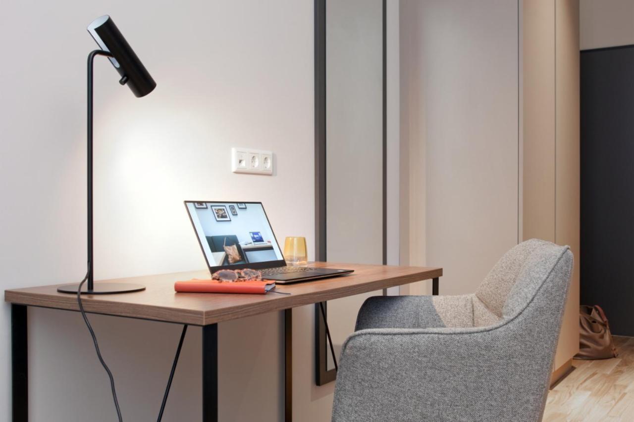 Apartment M mit Queensize-Bett und Terrasse