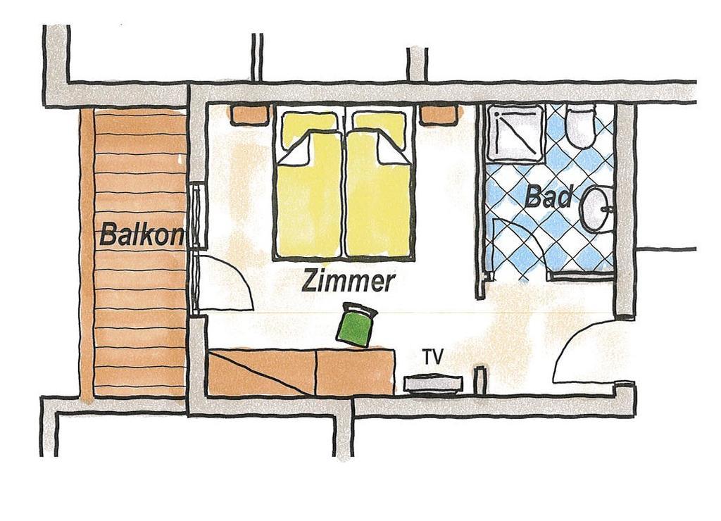 Comfort Doppelzimmer mit Balkon