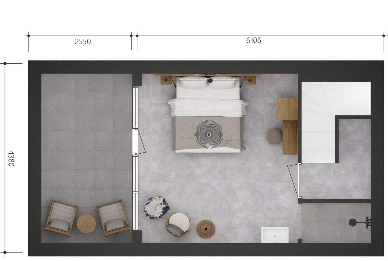 Appartement met uitzicht op het meer
