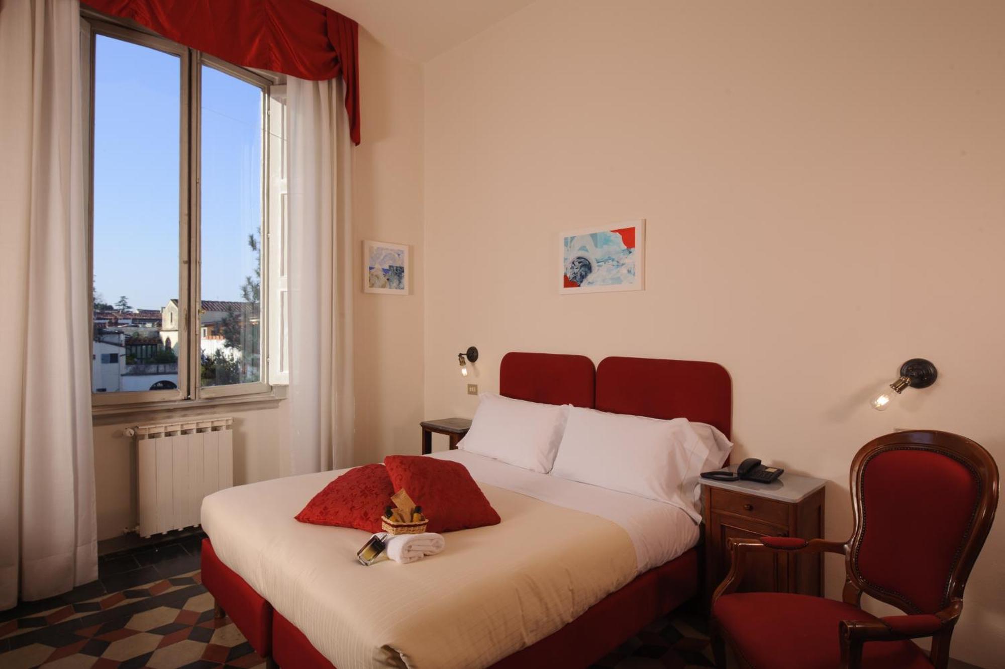 Doppelzimmer mit Gartenblick