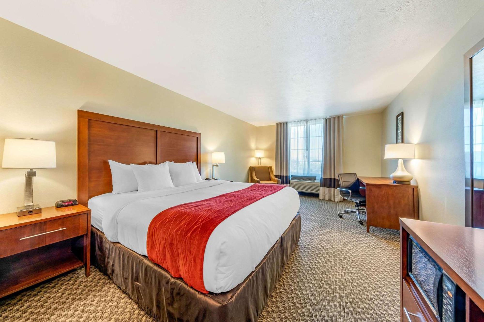 Accessible Queen Room with Roll In Shower - Non Smoking