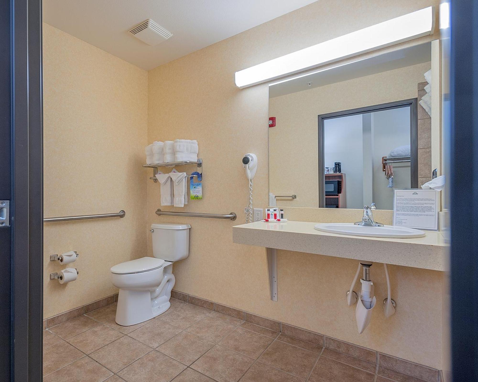King Room - Disability Access Roll-in Shower - Non Smoking