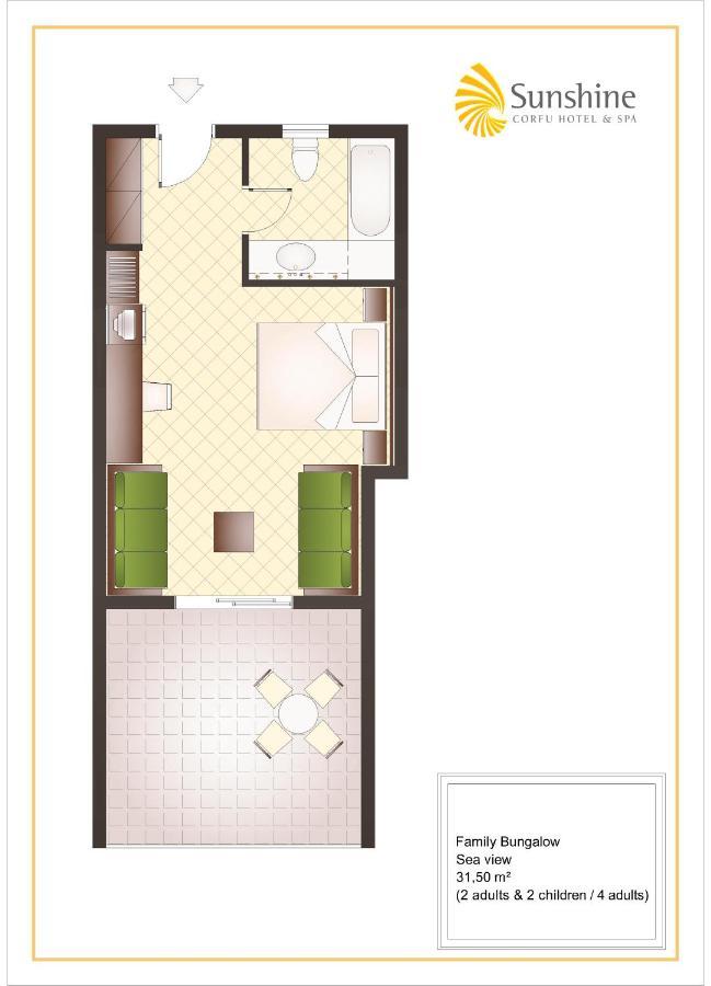 Bungalow - Vue sur Jardin
