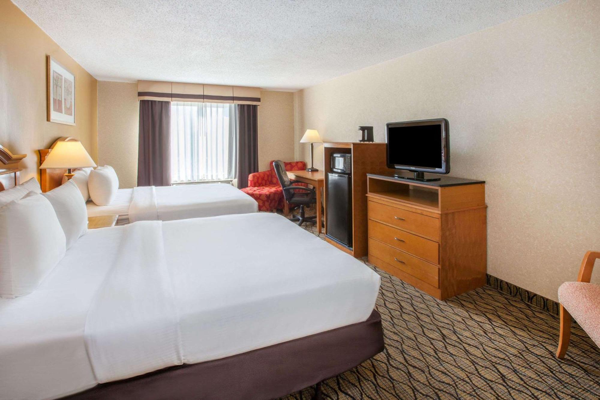 Single Room with Two Double Beds - Non-Smoking