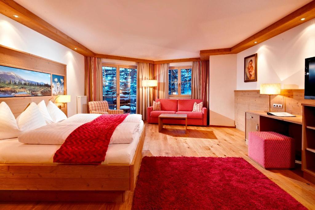 Comfort Doppelzimmer mit Balkon und Bergblick
