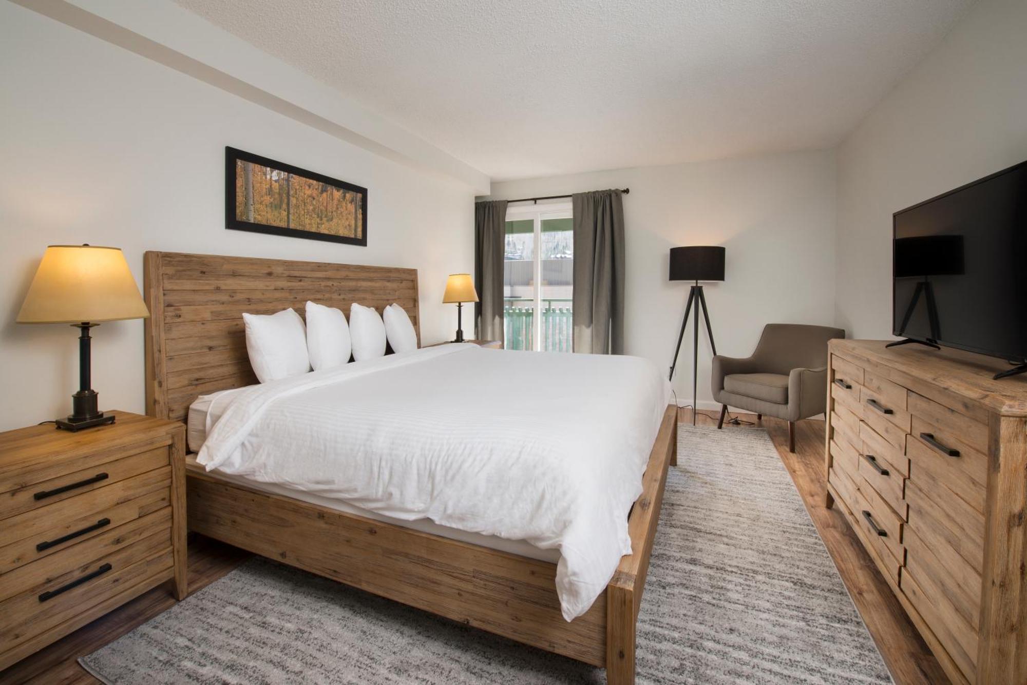 Apartment mit 2 Schlafzimmern und Bergblick