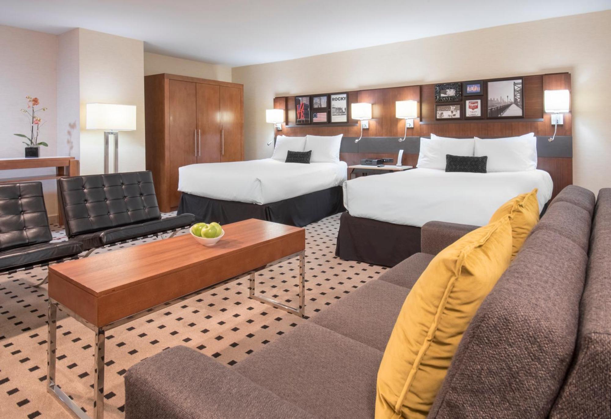 Standard Double Room with Two Double Beds and Espresso Maker