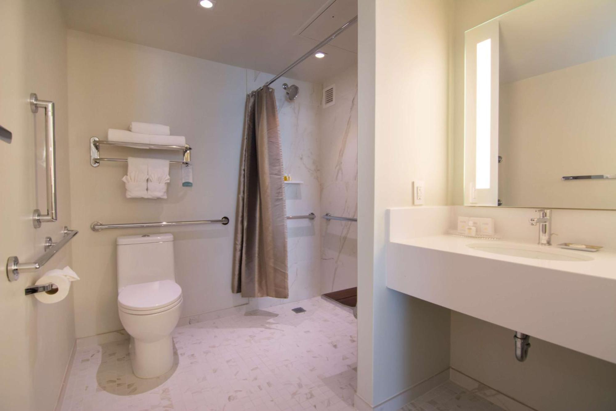 Suíte Júnior com Cama King-size - Quarto e Banheiro Acessíveis para Hóspedes com Mobilidade Reduzida/Não Fumantes