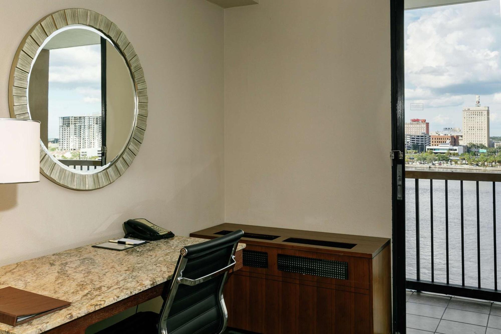Room with Two Double Beds and River View