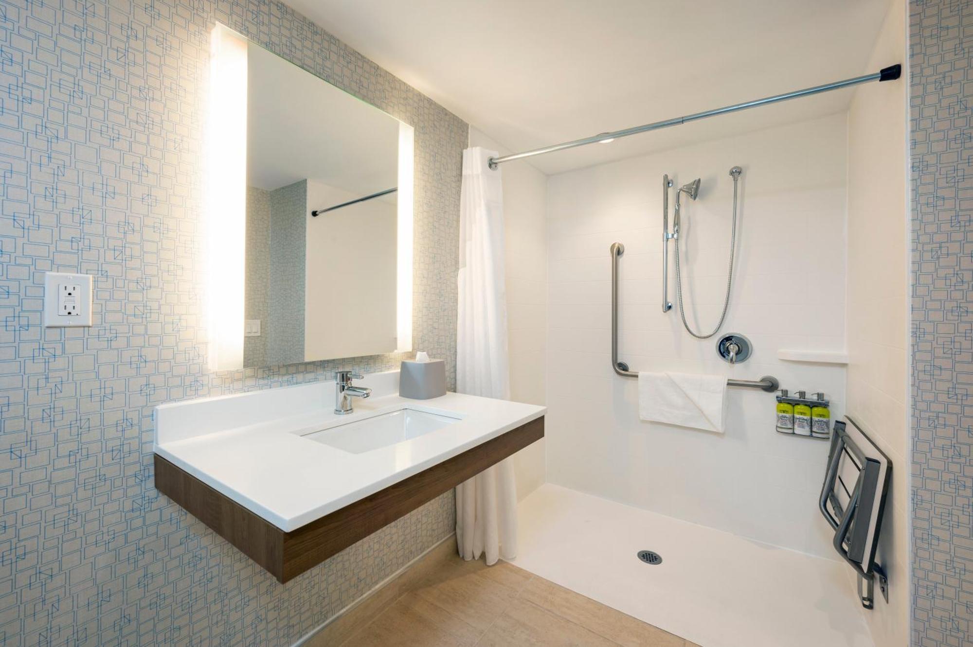 Standard King Room with Roll-In Shower - Communications Access