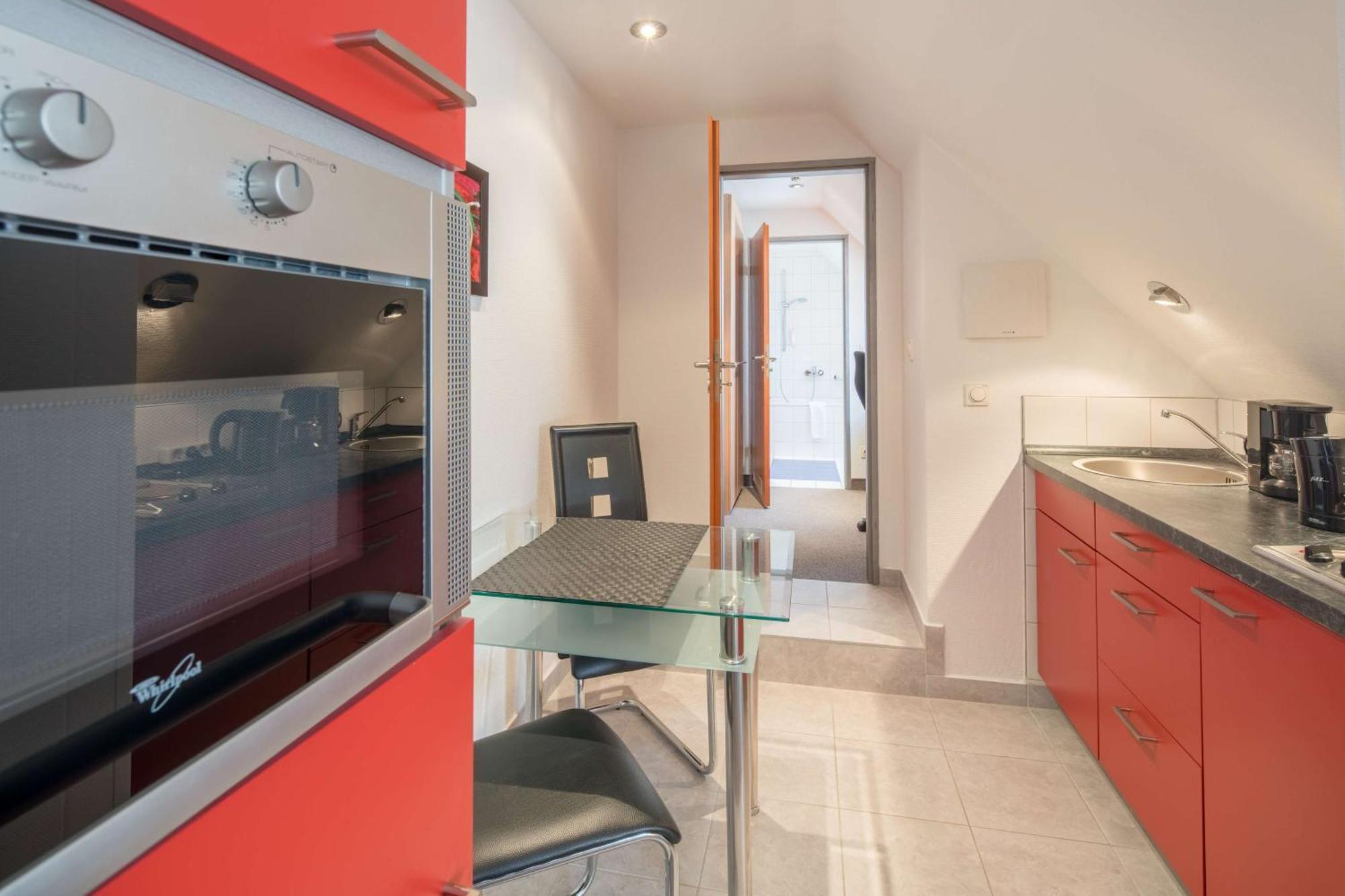 Apartment mit Doppelbett