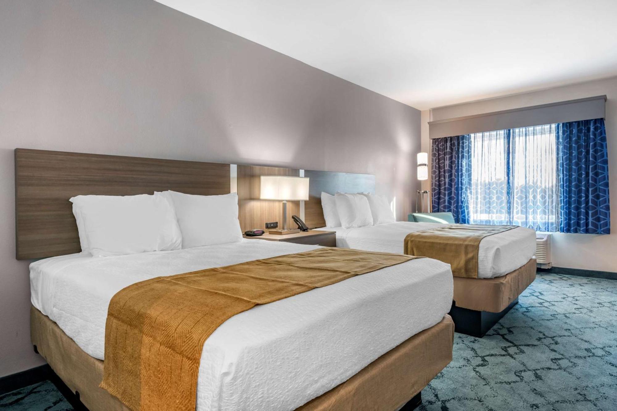 Queen Room - Mobility Accessible with Roll-In Shower