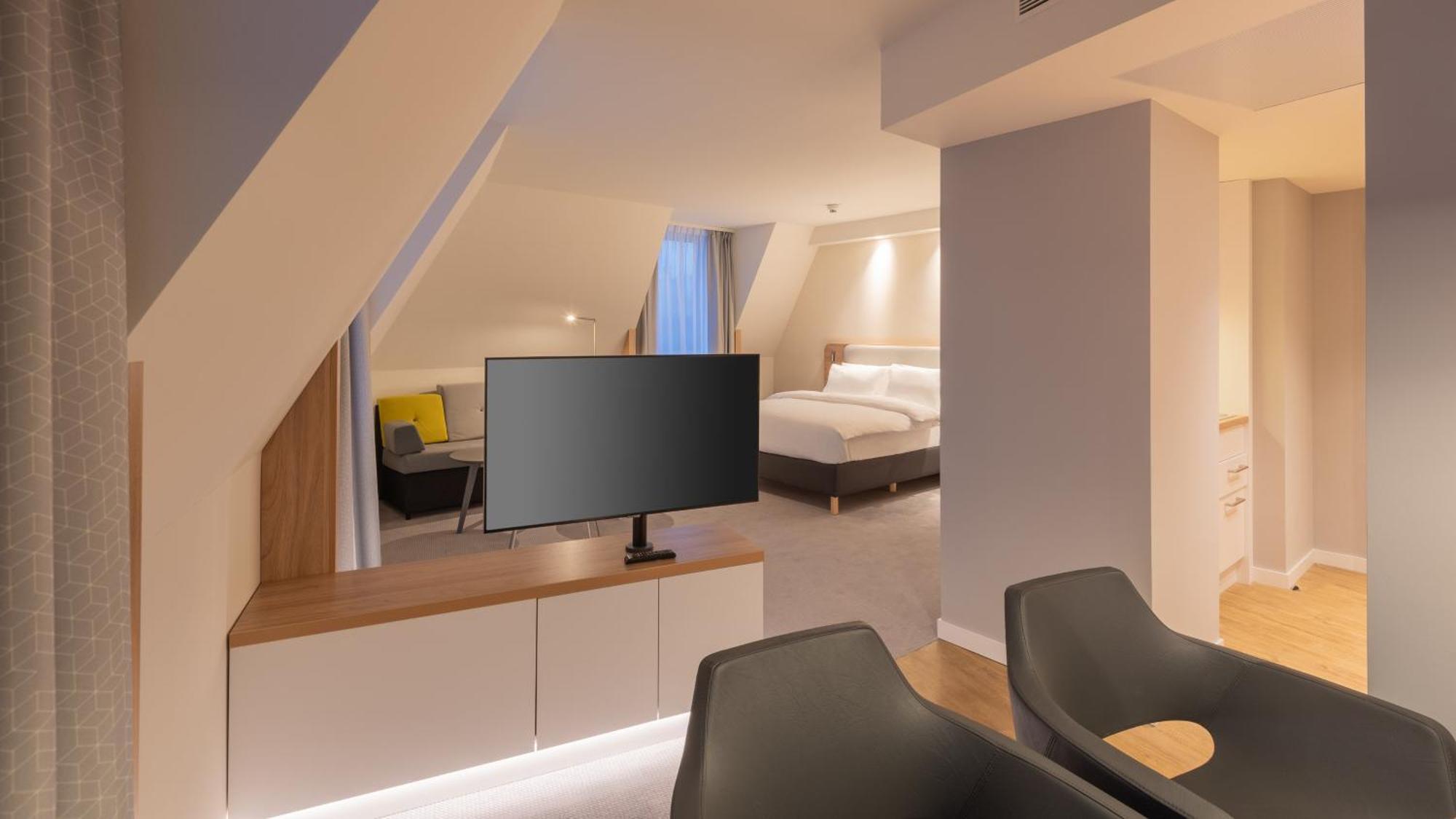 Suite mit Queensize-Bett und Sofa