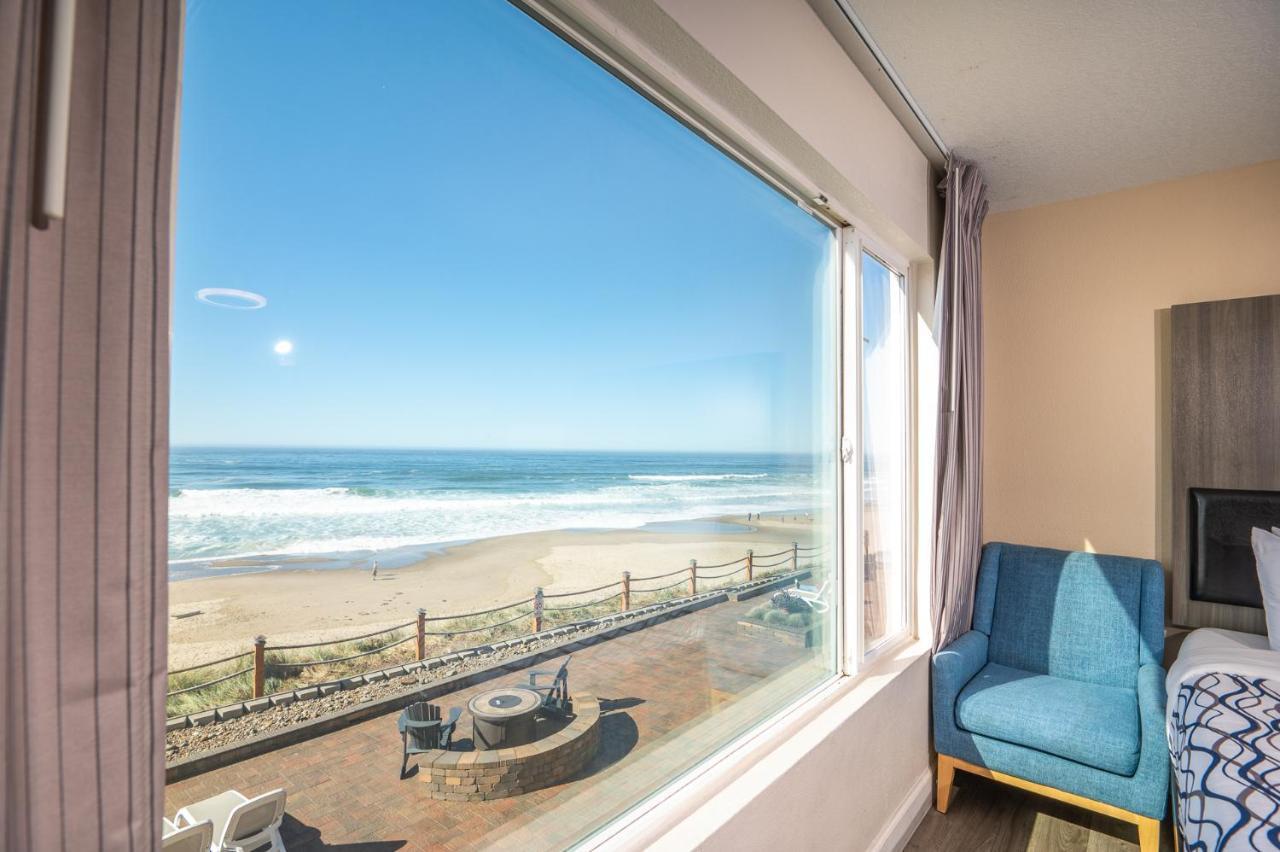 Two Queen Beds, Gas Fireplace, Ocean View, 2nd Floor