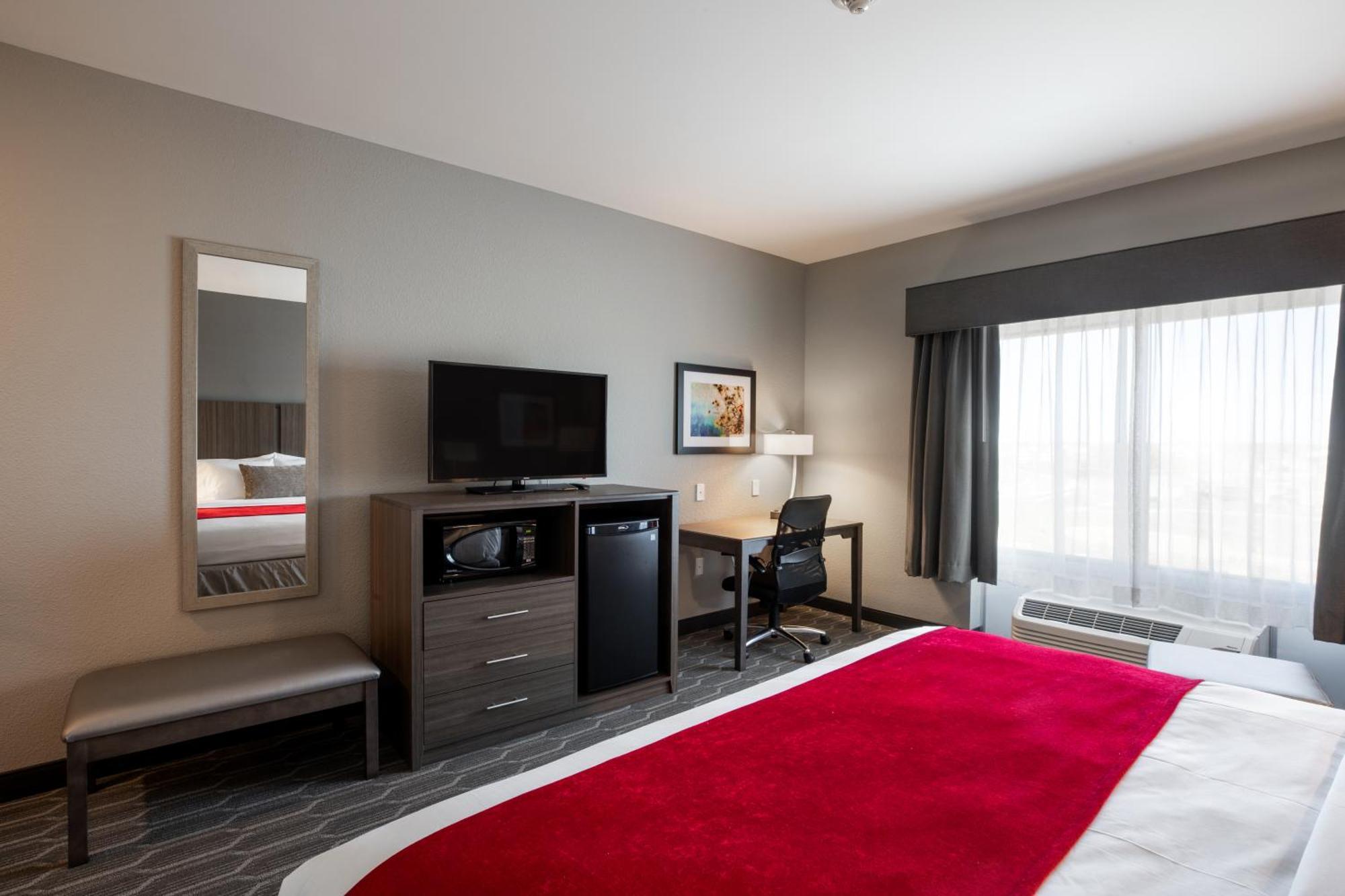 King Room with Mobility/Hearing Access and Roll-In Shower, Non-Smoking