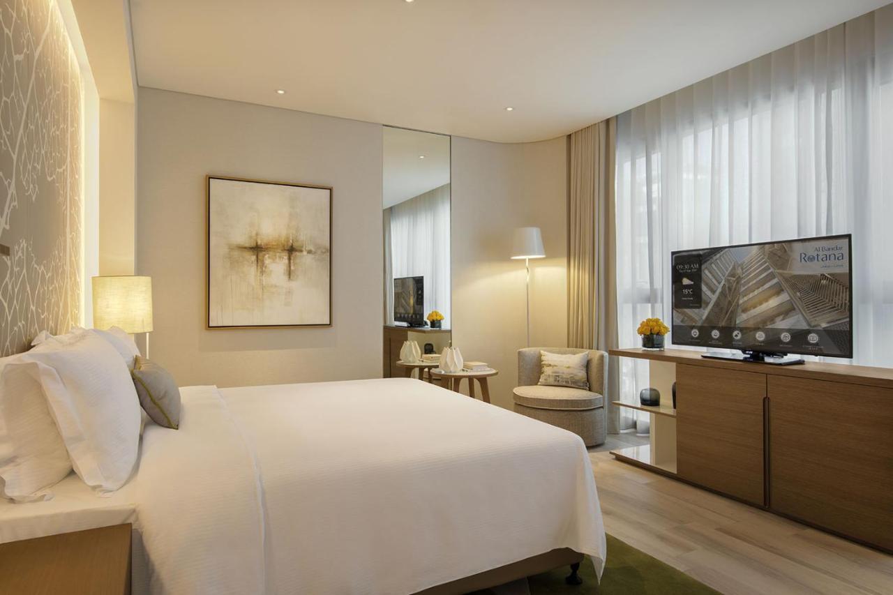 Suite mit 1 Schlafzimmer und Blick auf den Creek