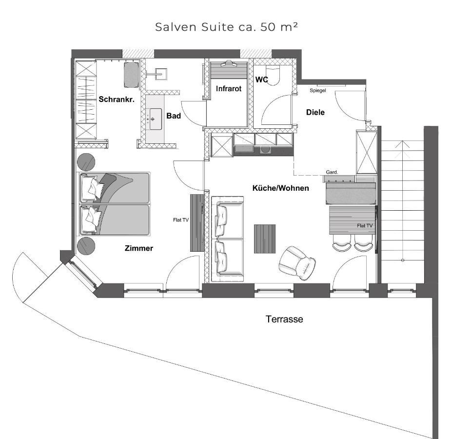 Suite met 1 Slaapkamer