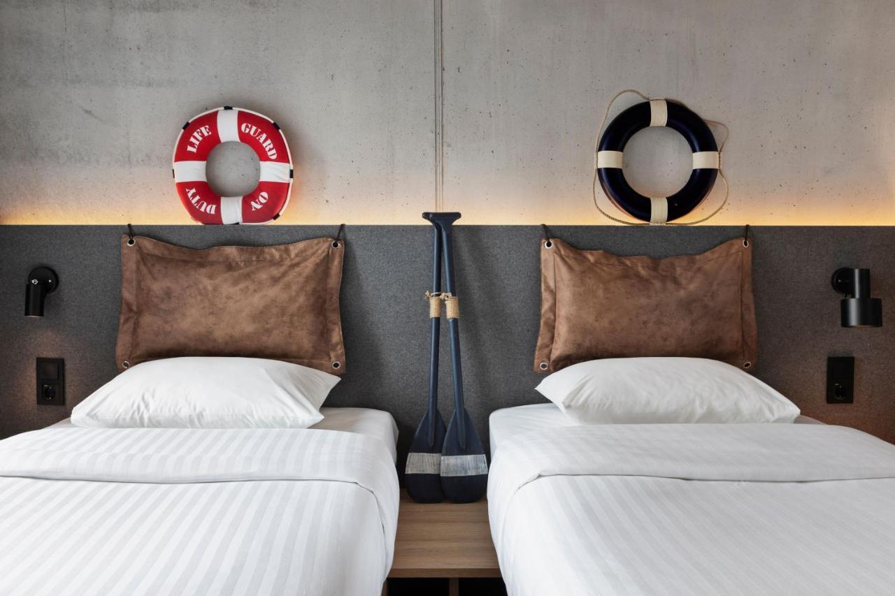 Zweibettzimmer mit Meerblick
