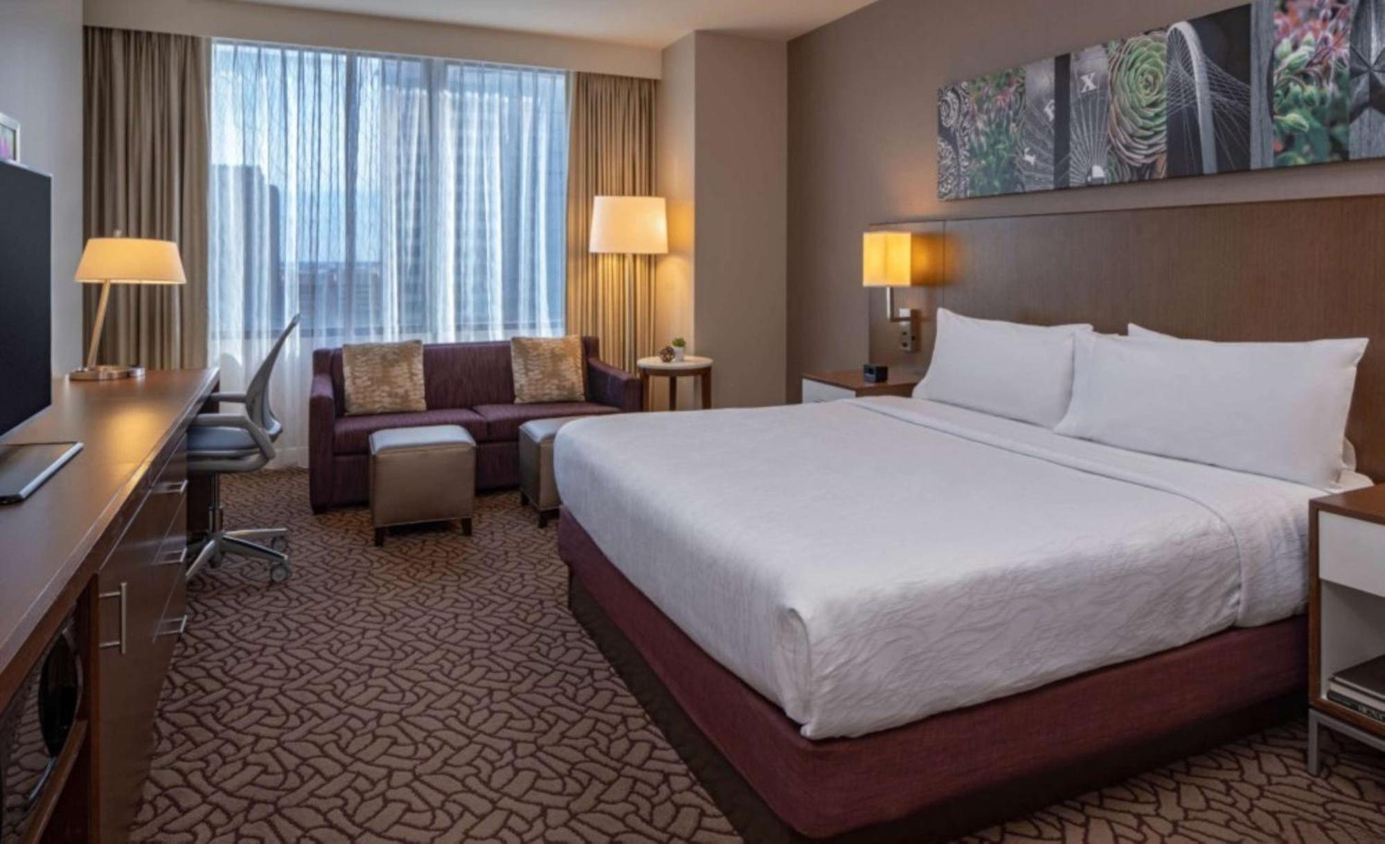 Chambre Lit King-Size Deluxe avec Canapé-Lit