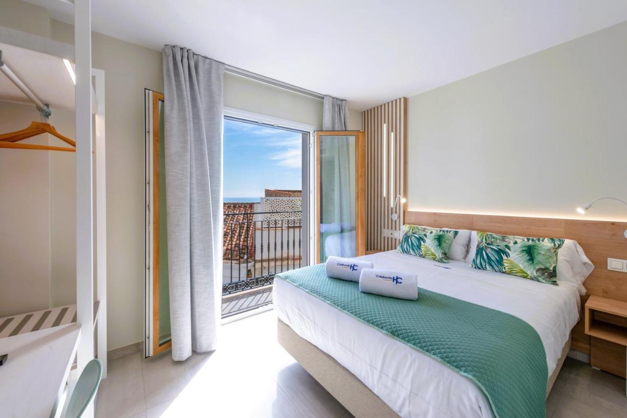 Deluxe Doppelzimmer mit Balkon und seitlichem Meerblick