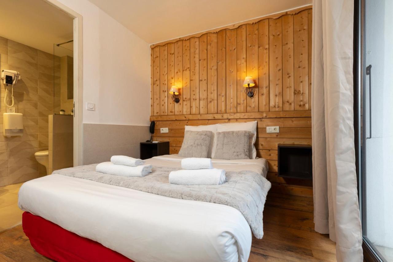 Chambre Double avec Balcon Côté Mont Blanc