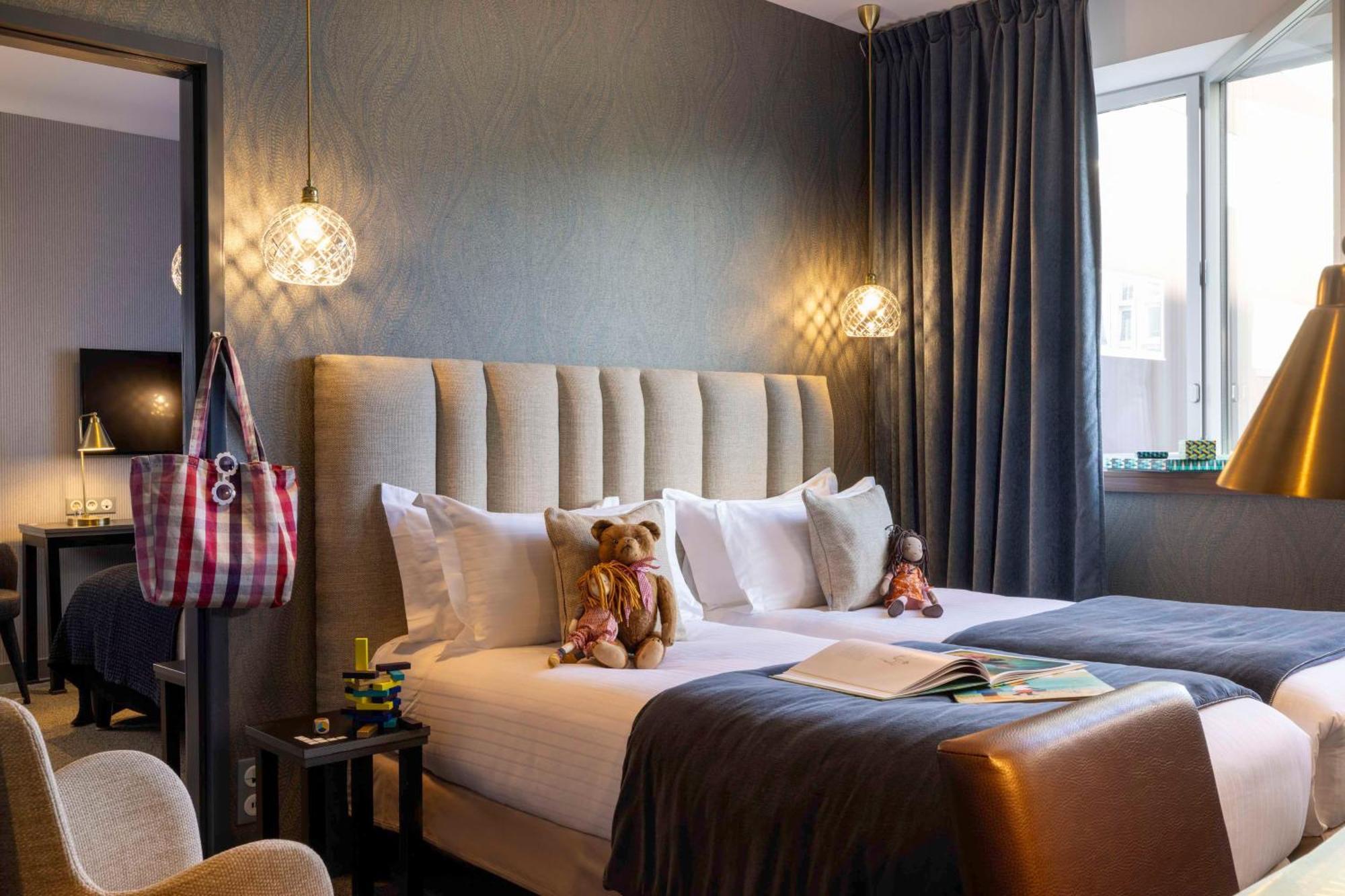 Chambre Lit Queen-Size Familiale