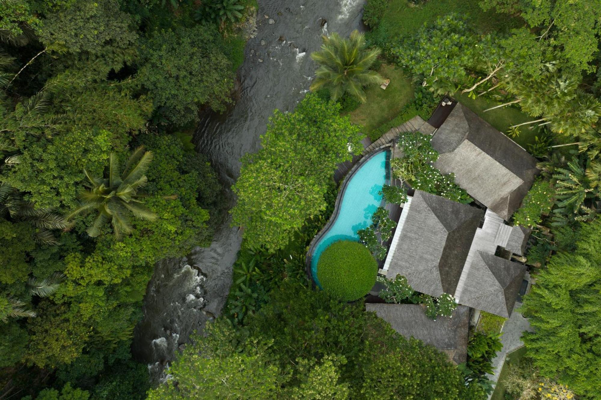 Reserve Villa met Zwembad - 2 Slaapkamers - Uitzicht op de rivier de Ayung
