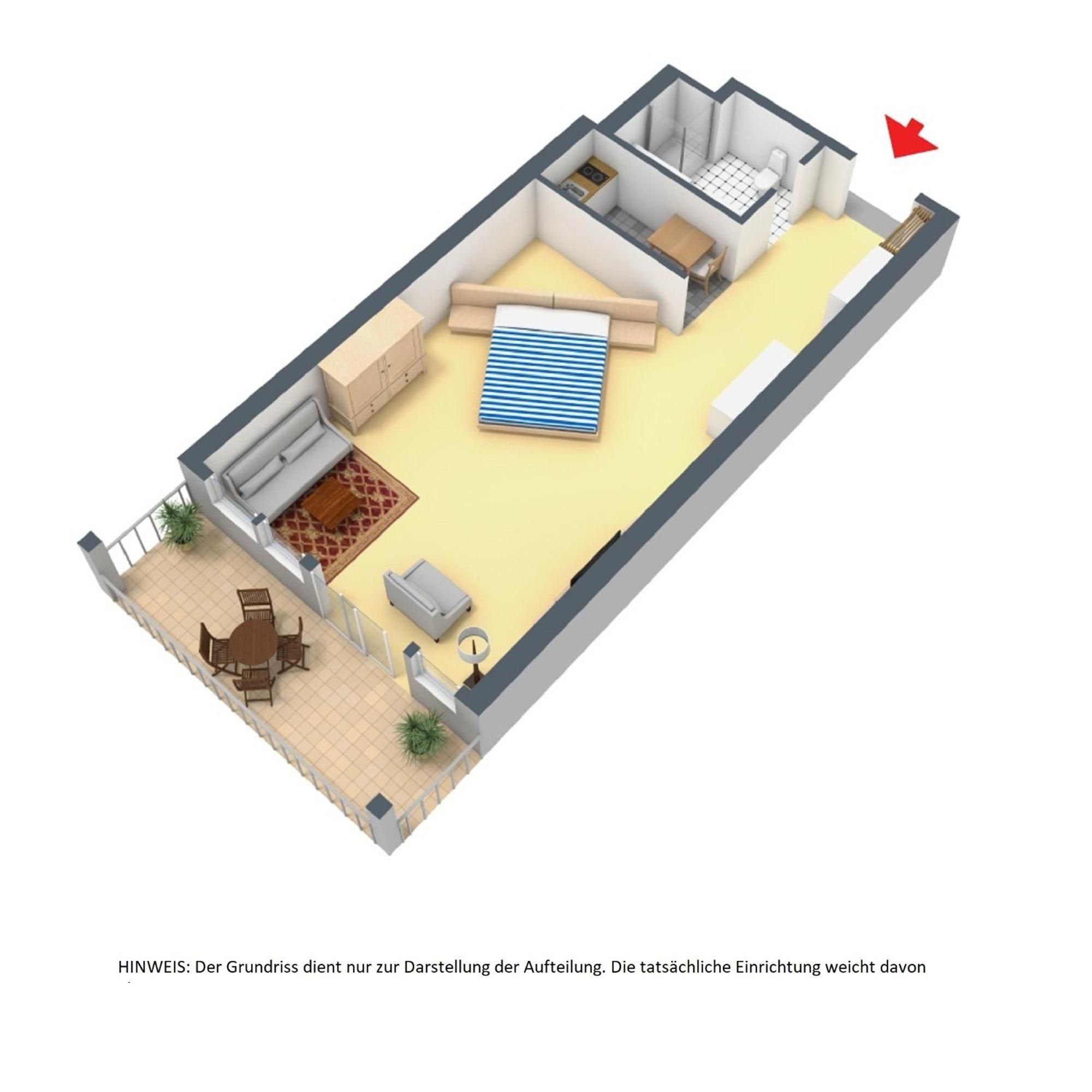 Apartment Hopfensee with Terrace 501 (pets allowed)