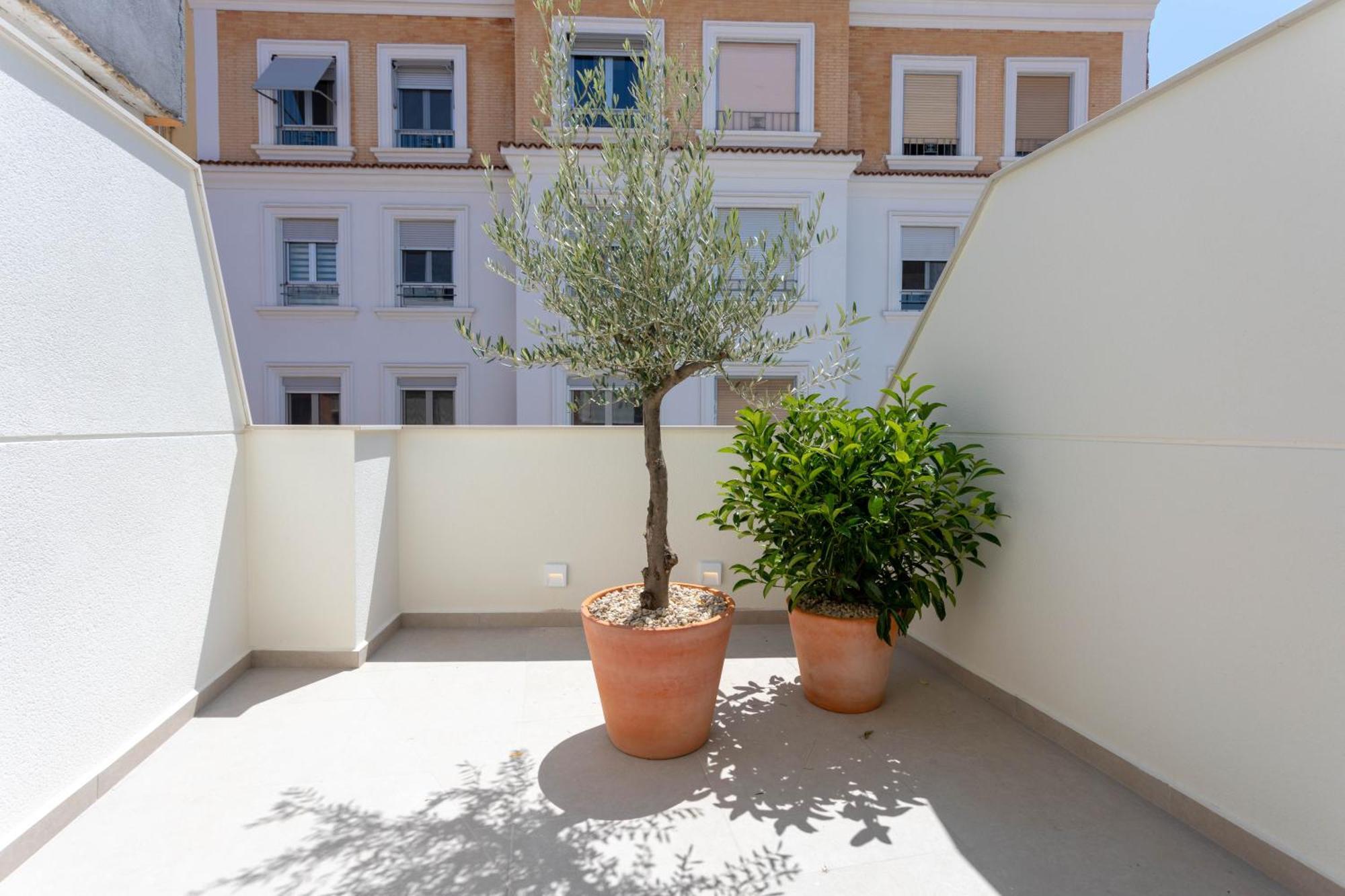 Apartment mit Terrasse
