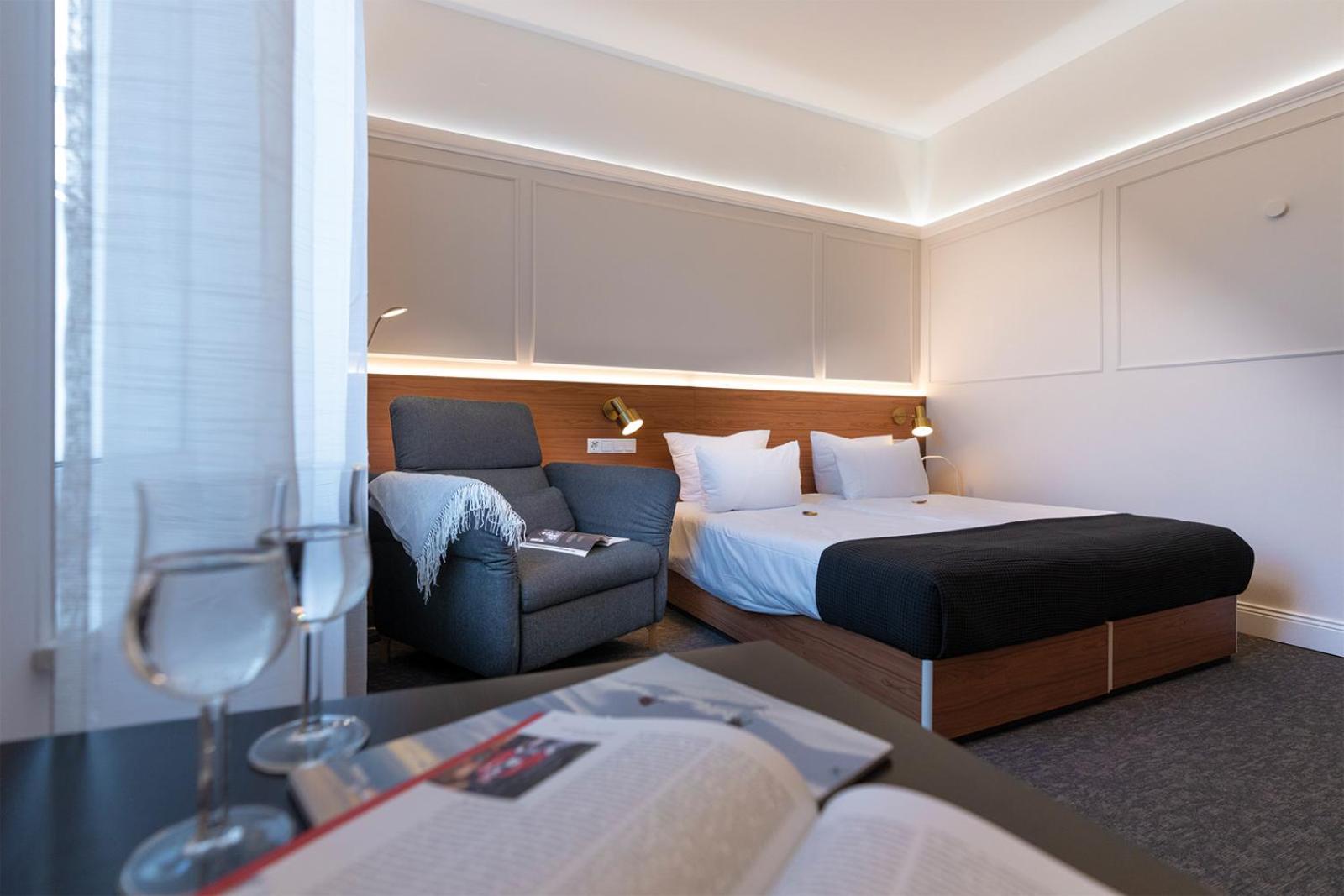 Tweepersoonskamer met 1 of 2 Bedden - Bijgebouw