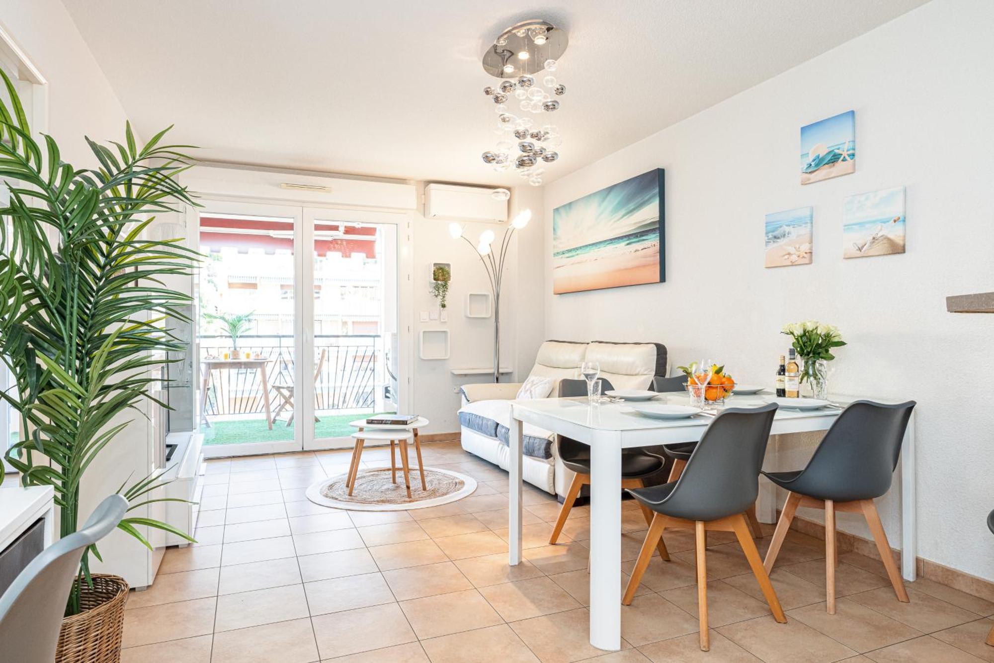 Apartment mit Terrasse