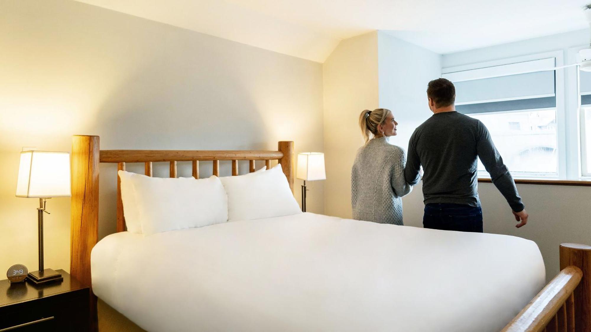 Suite mit Queensize-Bett und Whirlpool