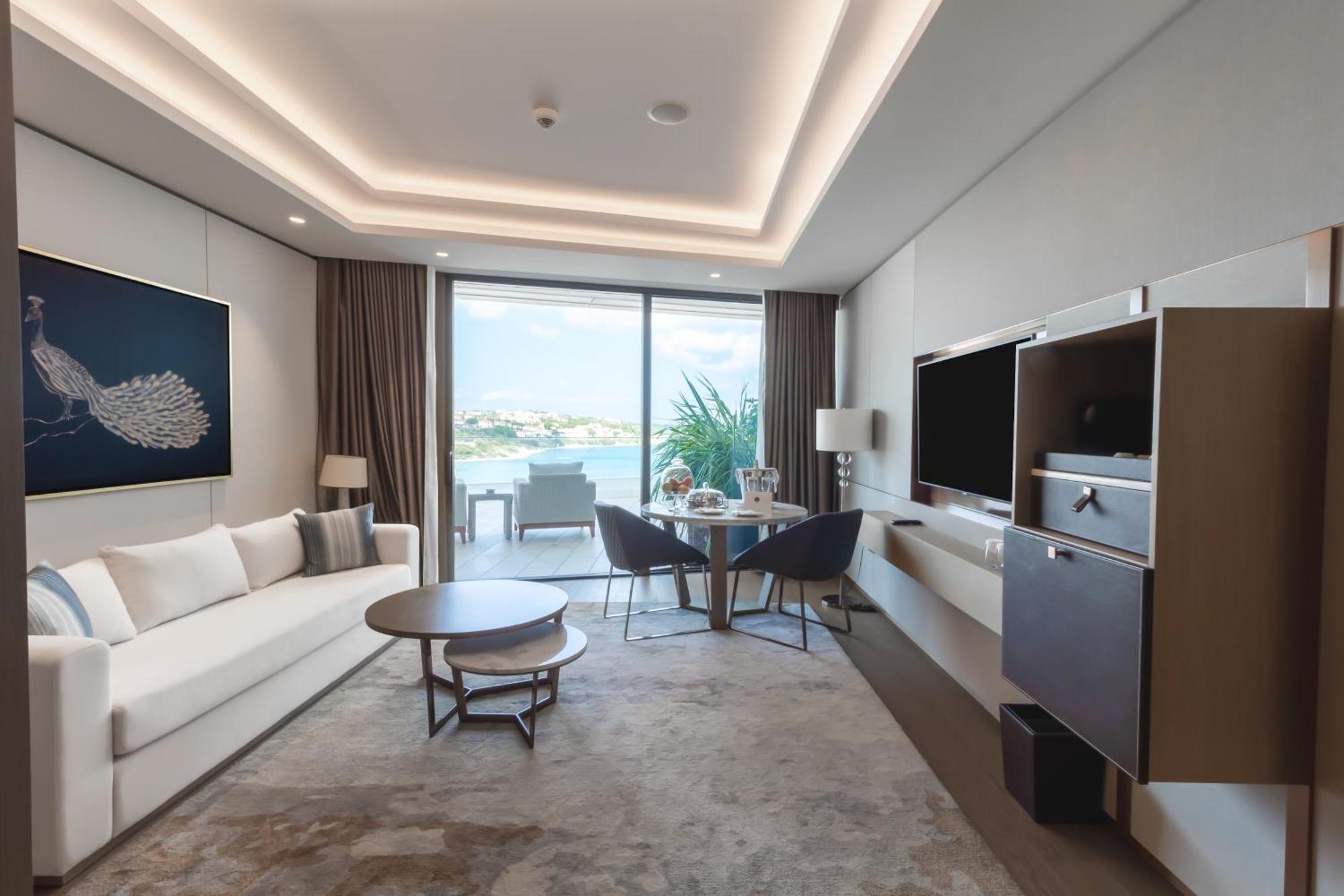 Reges Suite met 1 Slaapkamer met 1 Kingsize Bed en Balkon - Uitzicht op Zee