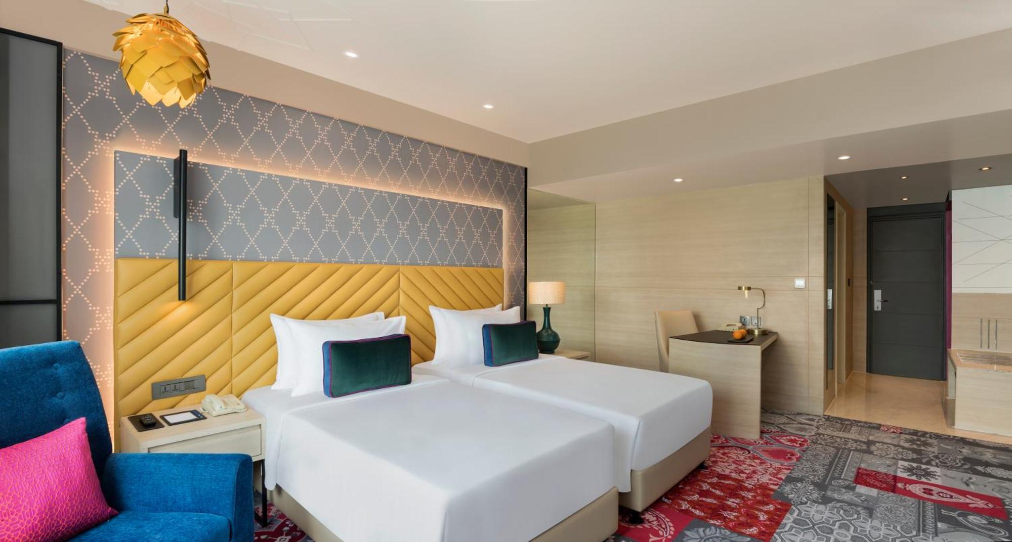 Deluxe Twin Room with 15% discount on food and beverage, spa and laundry | 1+1 IMFL Happy Hours from 6 to 8 pm