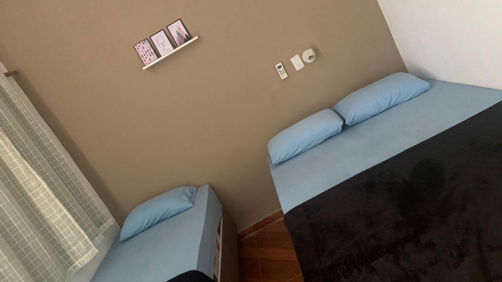 Quarto Triplo com Vista do Jardim