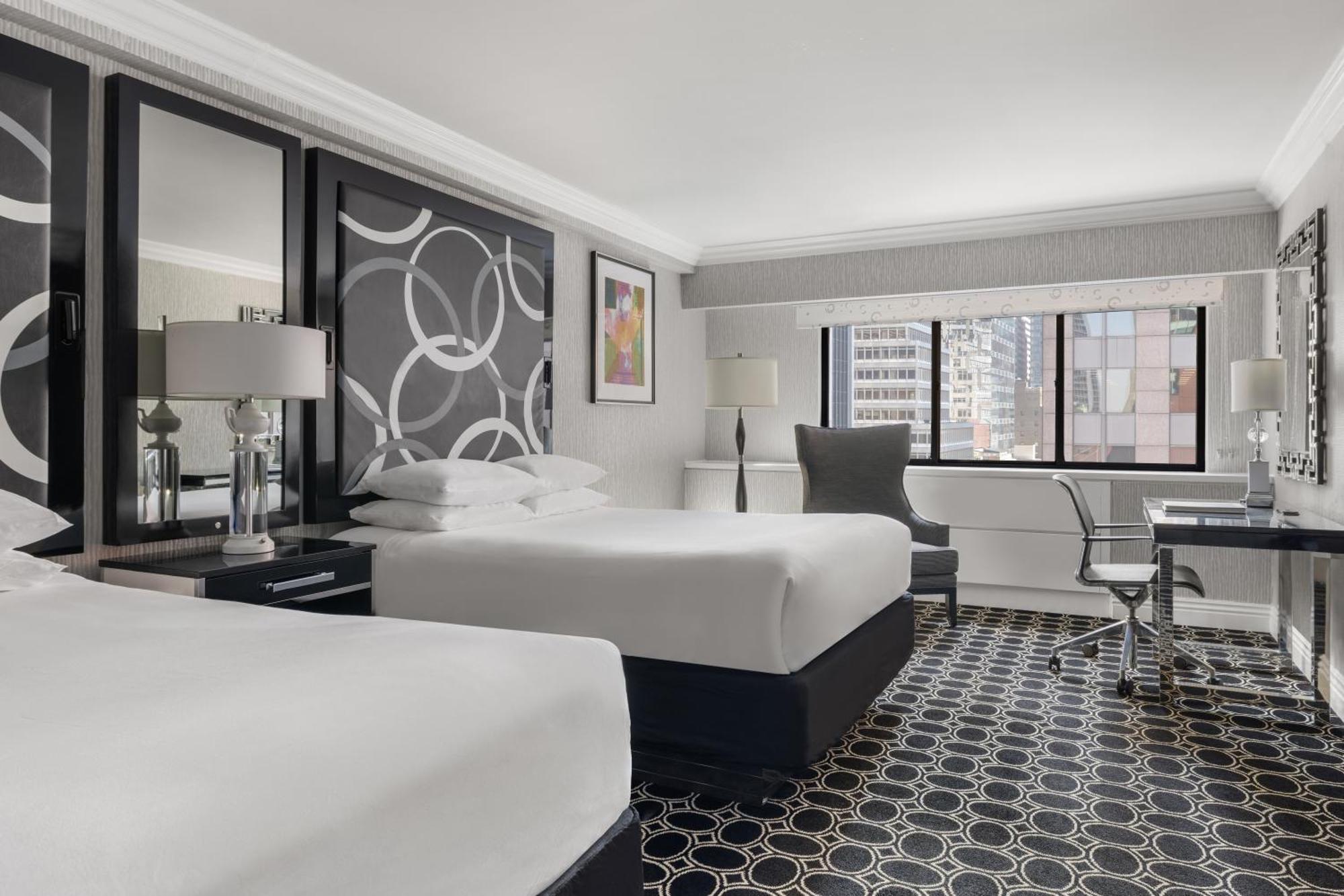 Executive Zimmer mit 2 Queensize-Betten und Balkon