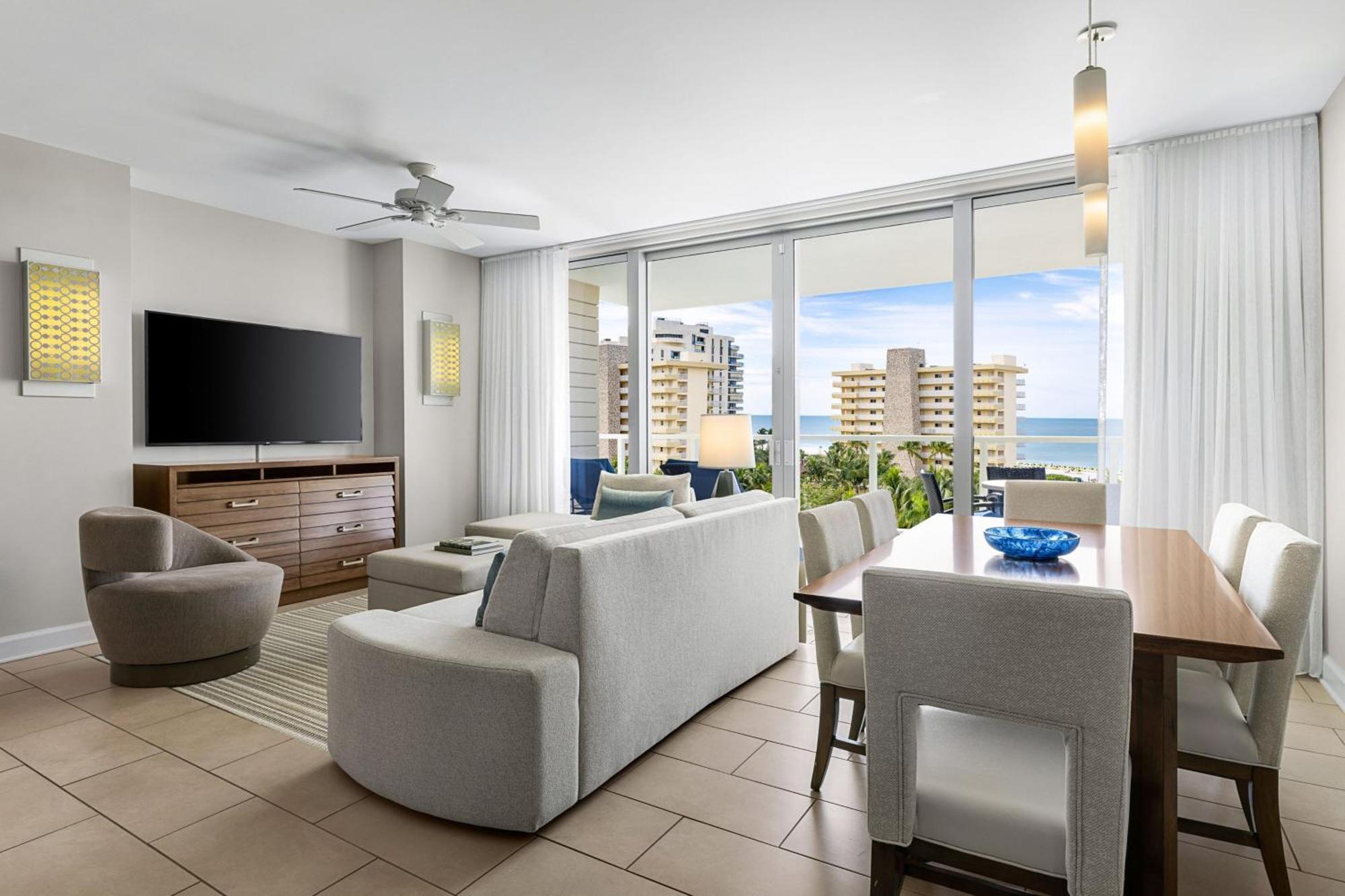 Two-Bedroom Villa with Balcony - Poolside 6th-15th floor