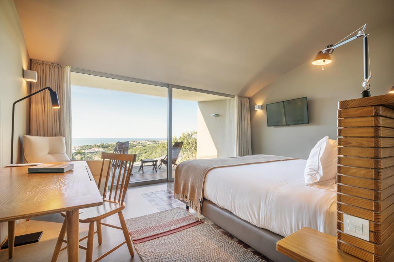 Habitación Doble Deluxe con balcón y vistas al mar