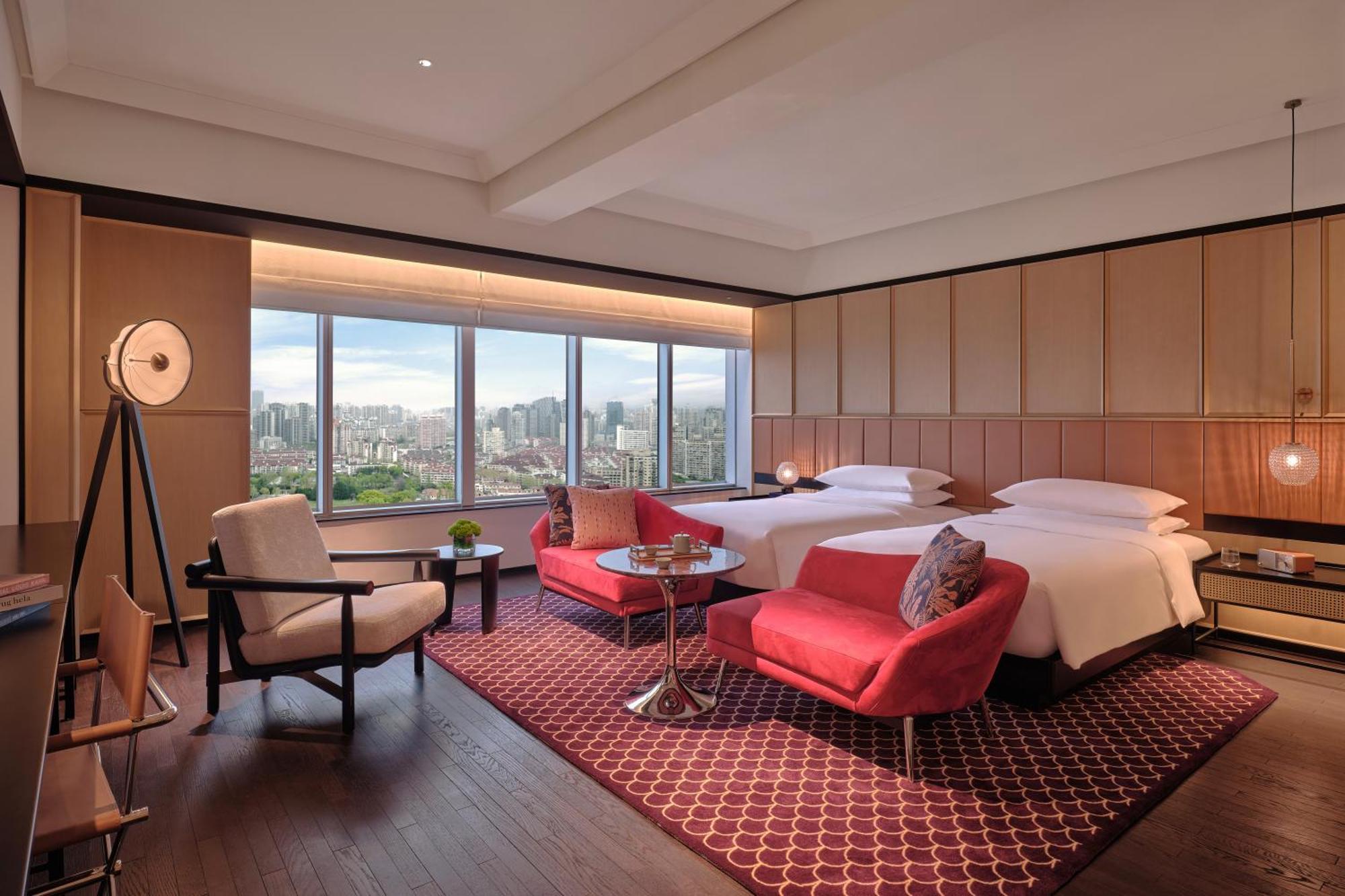 Chambre Lits Jumeaux de Luxe avec Vue sur le Parc