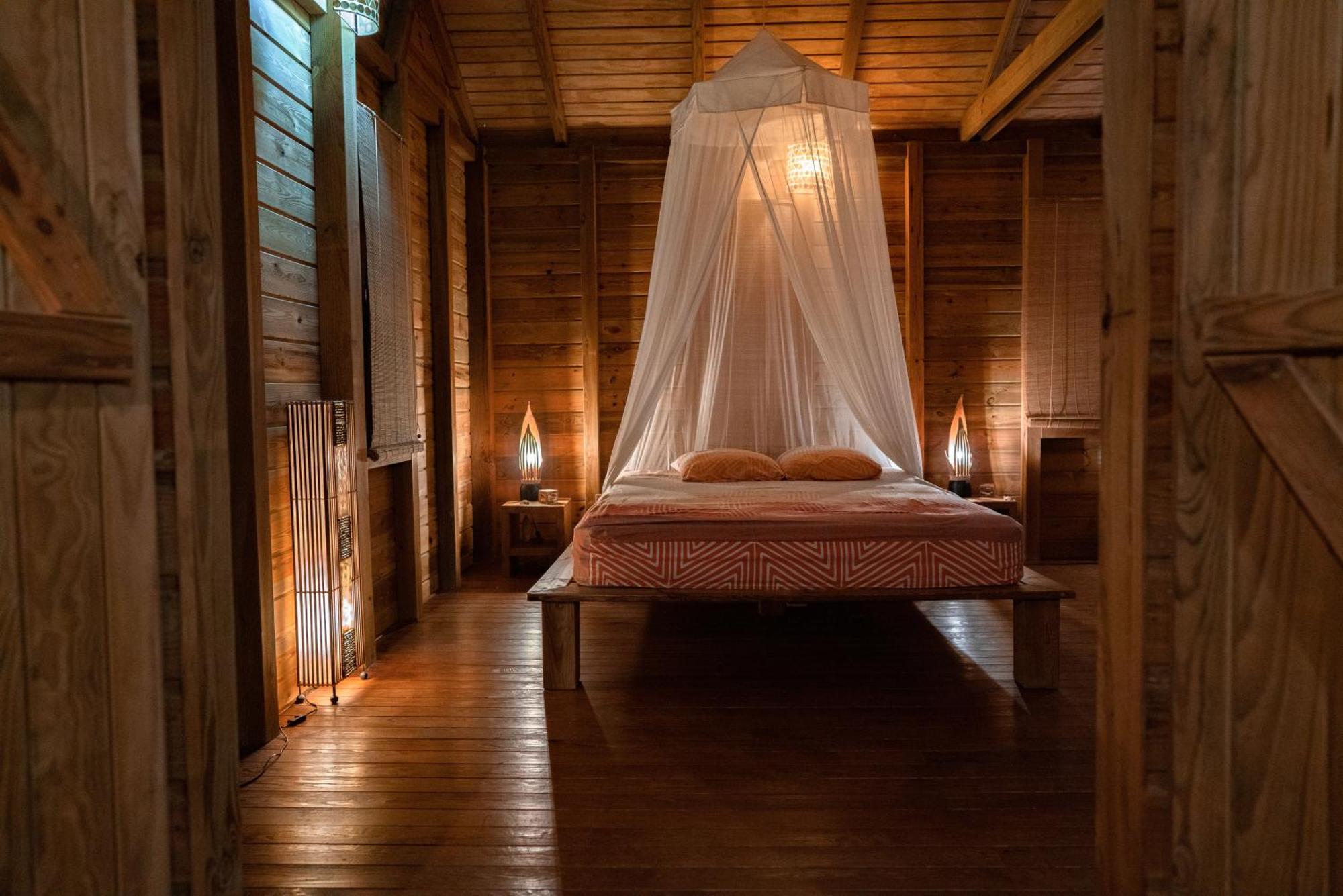 Case en Bois avec Mezzanine