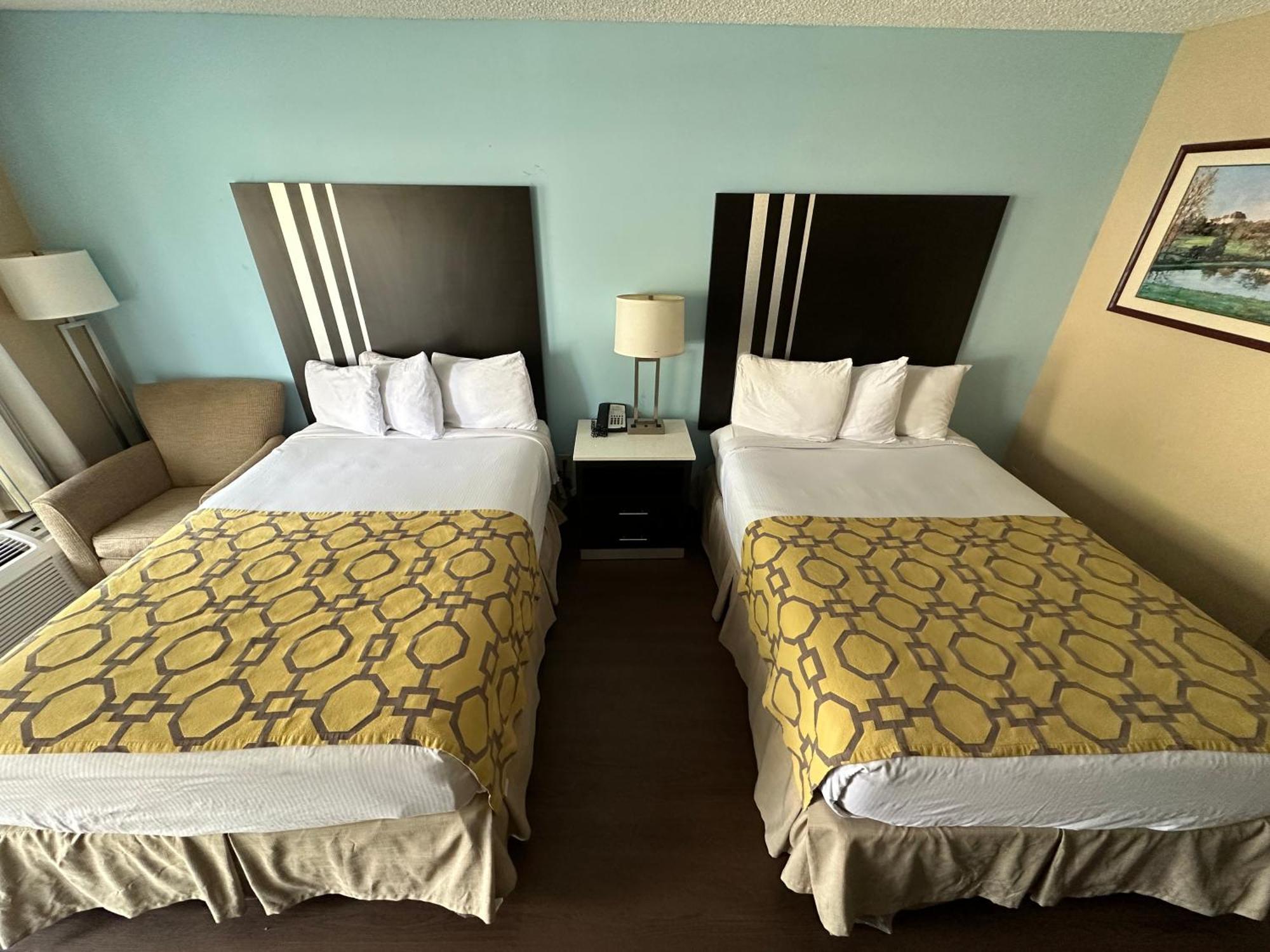 Deluxe Double Room with Two Double Beds - Non-Smoking