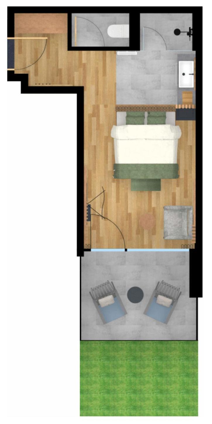 Modern Double room Deluxe GARDEN,1675804612:JPEG