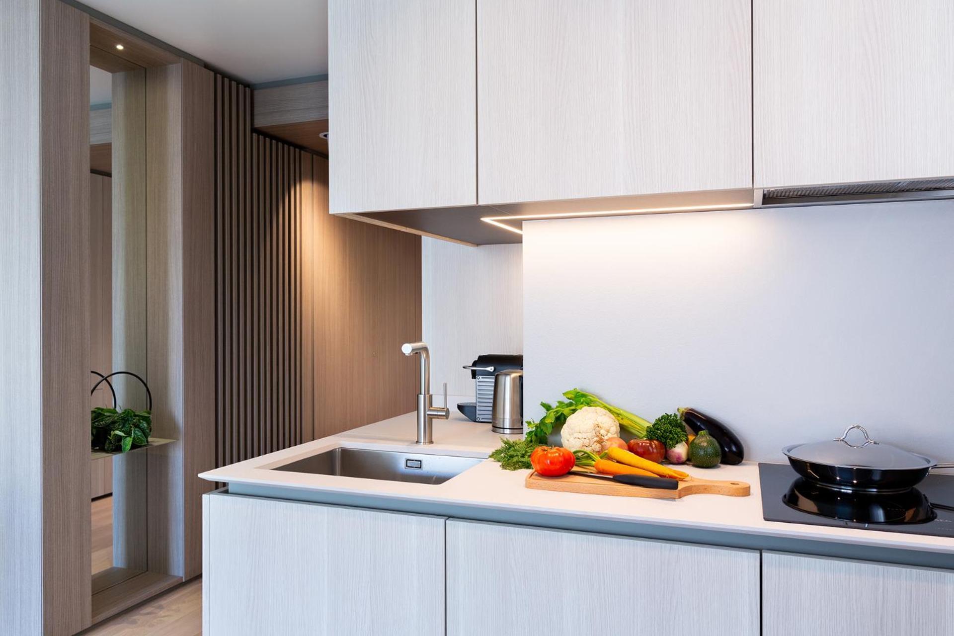 Executive Apartment mit 1 Schlafzimmer und Balkon