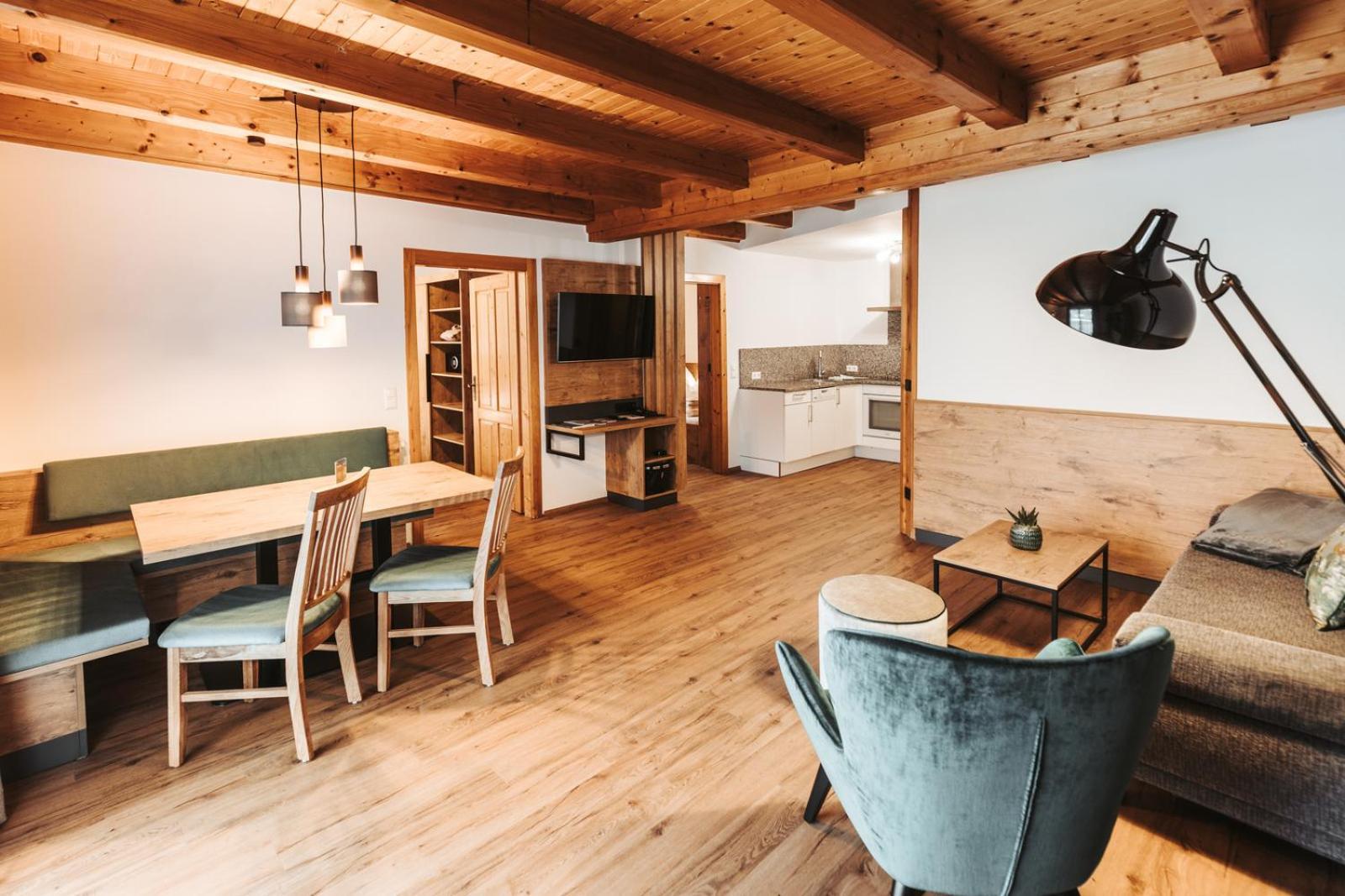 Apartment mit 1 Schlafzimmer und Aussicht