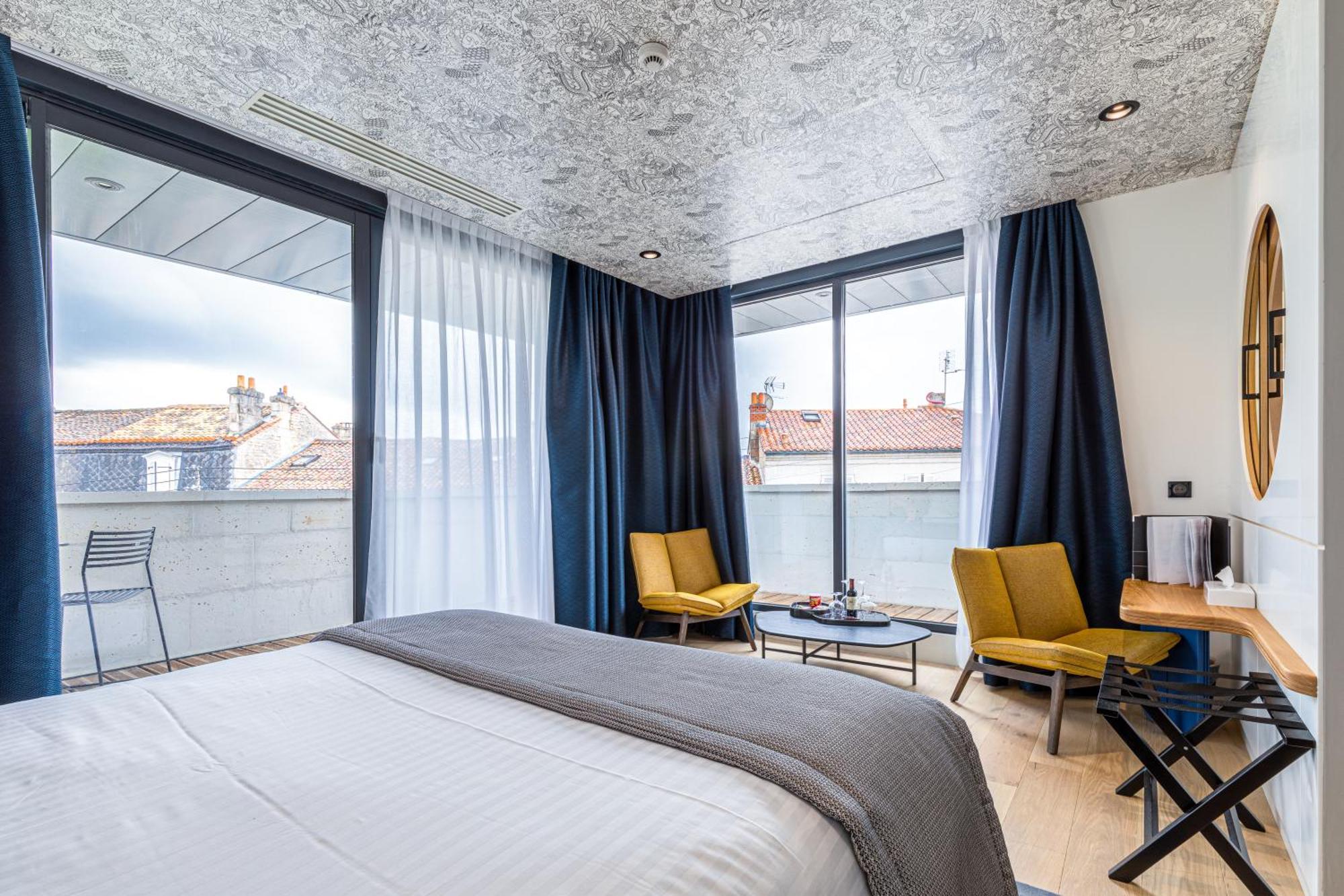 Chambre Double ou Lits Jumeaux avec Balcon