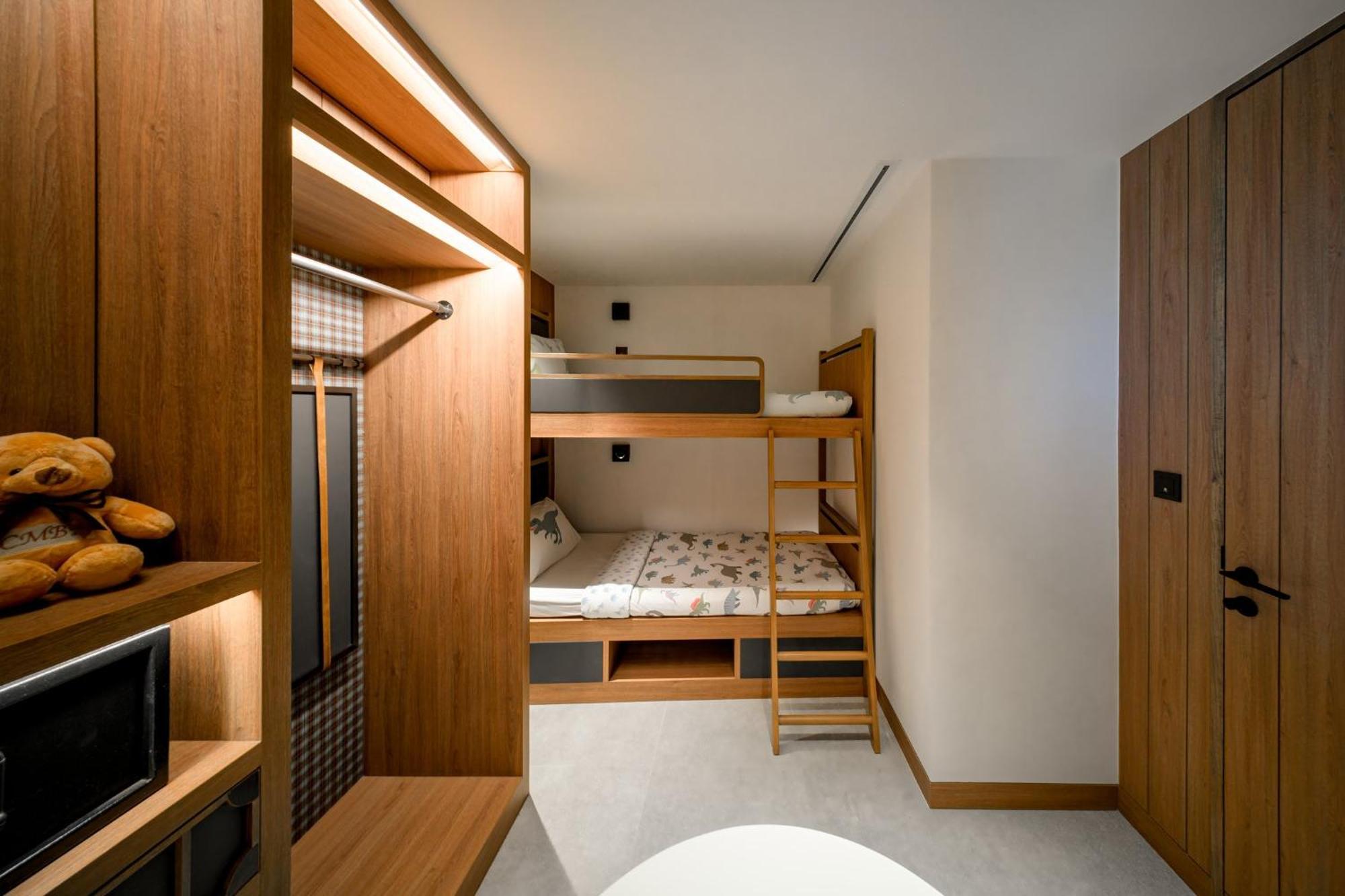 Mirage Familiesuite met kingsize bed en stapelbed
