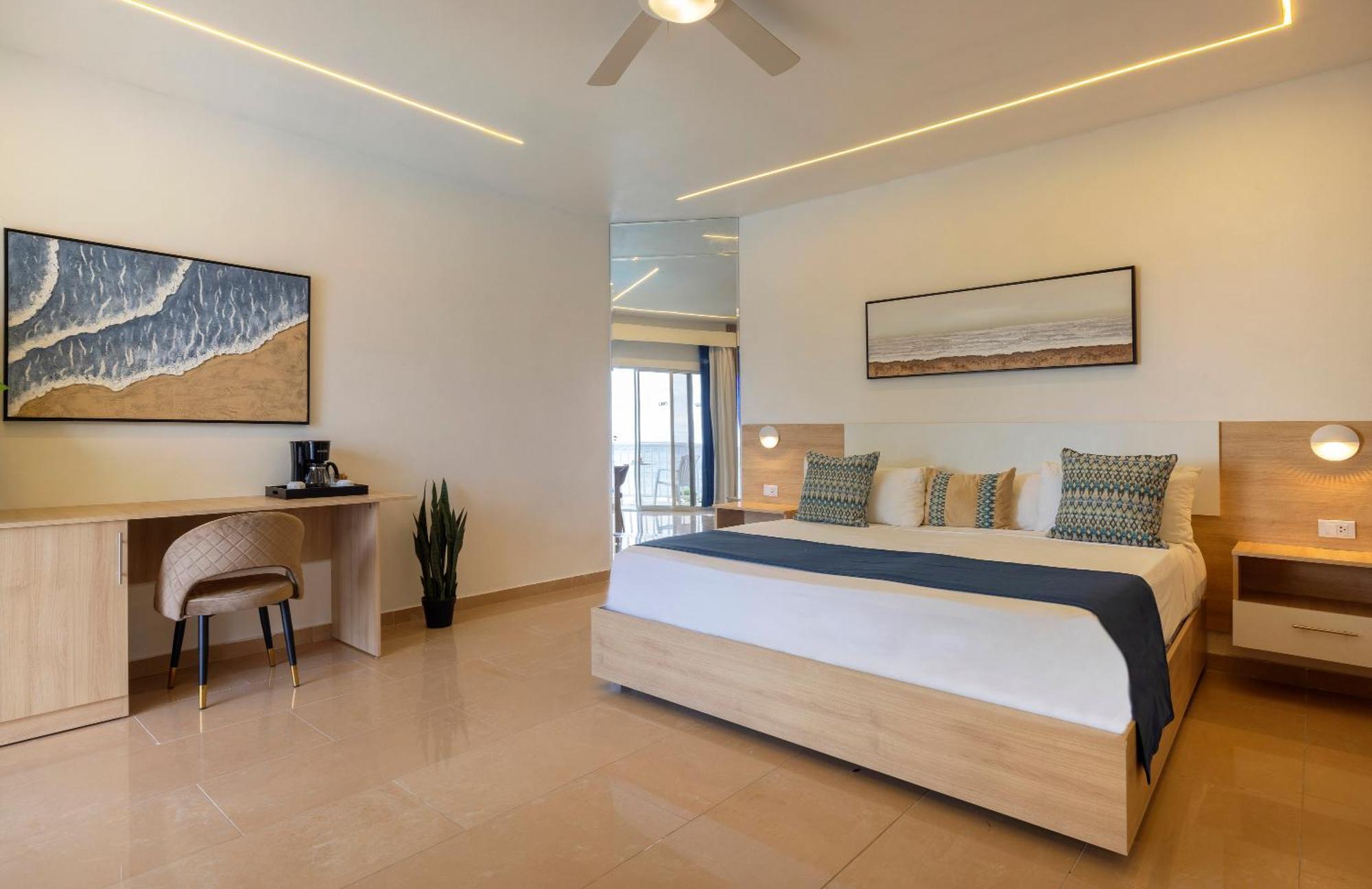 Quarto Duplo com Vista Mar