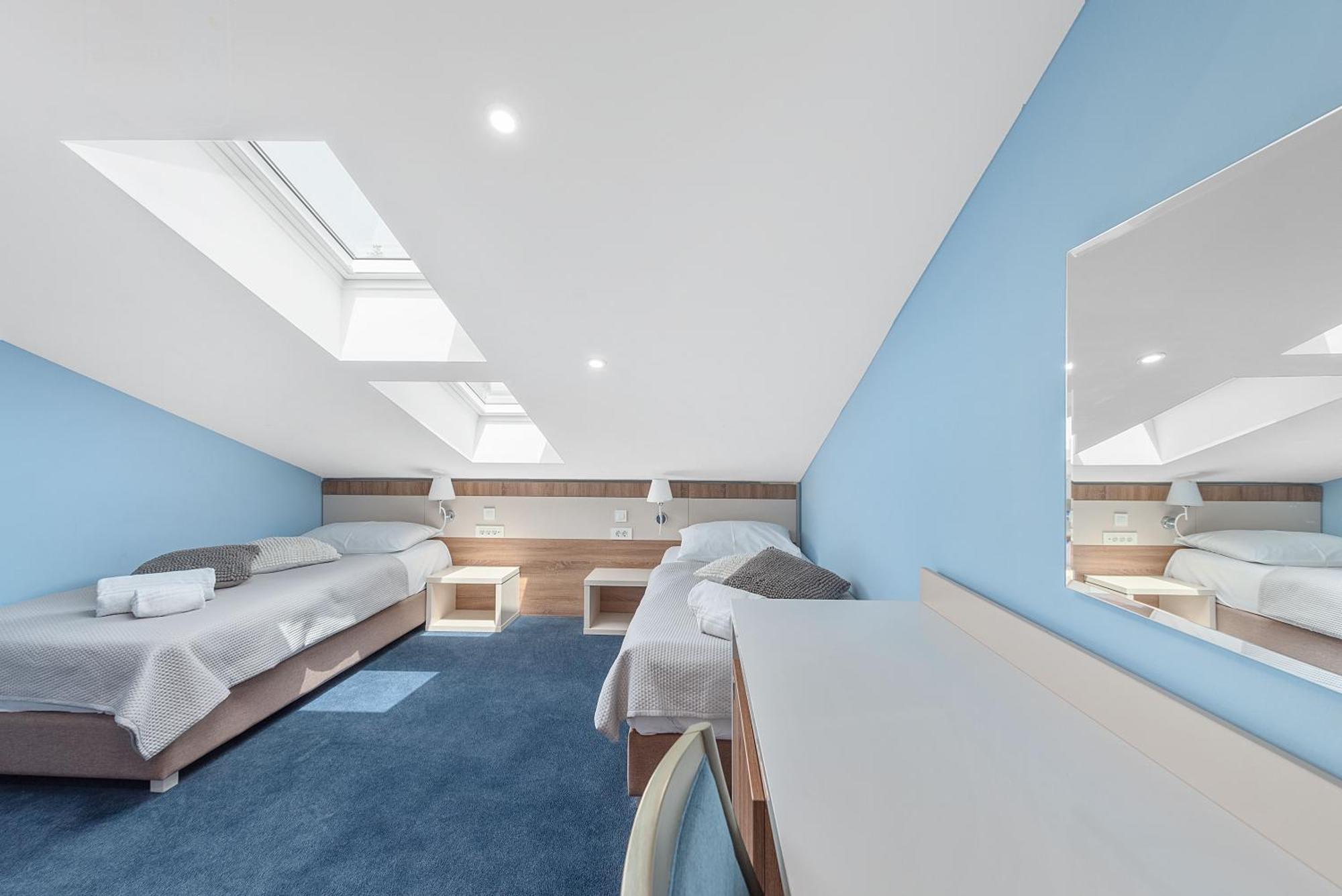 Suite con 2 Camere da Letto - Mansarda